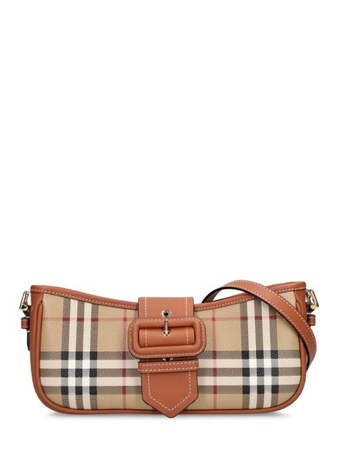 burberry check shoulder bag|Burberry adjustable shoulder bags.